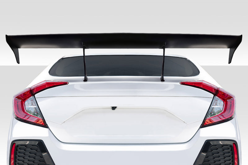 2016-2021 Honda Civic 4DR Duraflex Broman Wing Spoiler - 5 Pieces