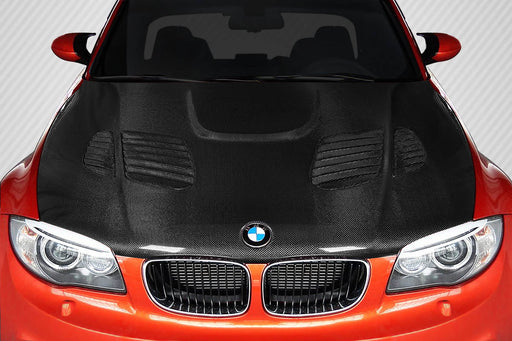 2008-2013 BMW 1 Series M Coupe E82 E88 Carbon Creations GTR Hood - 1 Piece