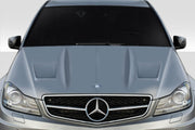 2012-2014 Mercedes C Class W204 Duraflex Carlton Hood - 1 Piece