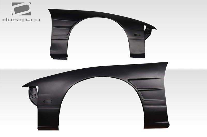 1989-1994 Nissan 240SX Duraflex D1 Sport 25MM Front Fenders - 2 Piece