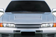 1989-1994 Nissan Skyline R32 Duraflex D1 Hood - 1 Piece