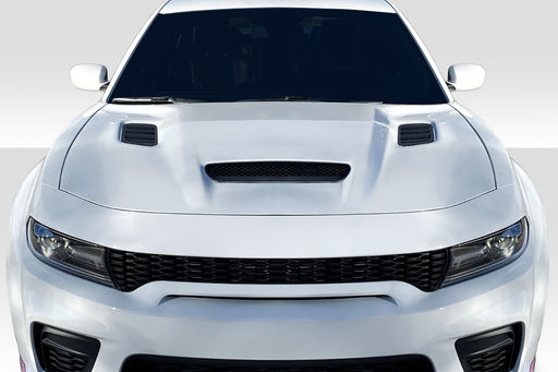2015-2023 Dodge Charger Duraflex Hellcat Redeye Look Hood - 2 Pieces