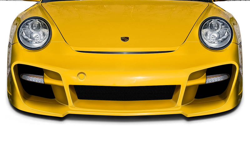 2009-2011 Porsche 911 Carrera 997 AF-1 Front Bumper (GFK) - 1 Piece