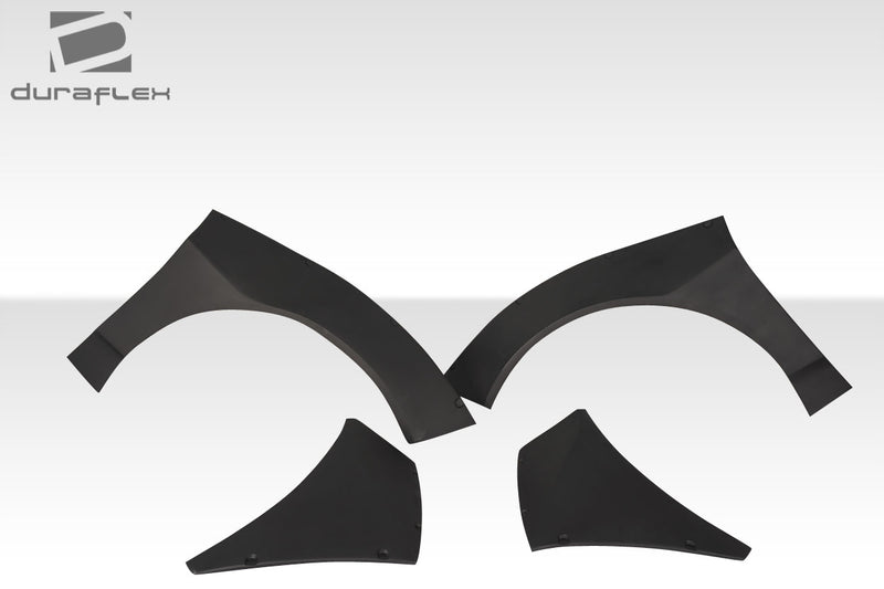 2020-2023 Chevrolet Corvette C8 Duraflex Gran Veloce Wide Body Front Fender Flares - 4 Piece ( for use with 116591 )