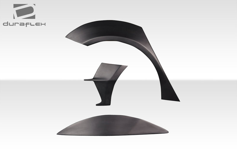 2013-2016 Ford Fusion Duraflex Reis Rear Fender Flares - 6 Pieces