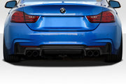 2014-2020 BMW 4 Series F32 Duraflex Quadro Rear Diffuser - 1 Piece