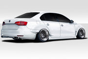 2011-2018 Volkswagen Jetta Duraflex KTV Wide Body Kit - 12 Pieces - Includes KTV Front Fender Flares (117447) KTV Side Skirts (117448) KTV Rear Fender Flares ( 117449). 
