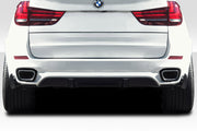 2014-2018 BMW X5 F15 Duraflex M Performance Look Rear Diffuser - 3 Pieces