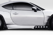 2022-2025 Toyota GR86 Subaru BRZ Duraflex Taka Side Skirt Rocker Panels - 6 Pieces
