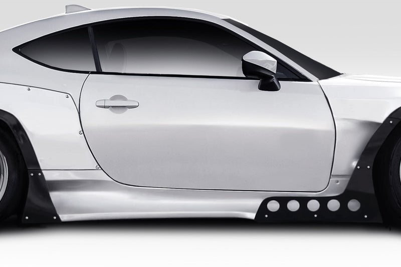 2022-2025 Toyota GR86 Subaru BRZ Duraflex Taka Side Skirt Rocker Panels - 6 Pieces