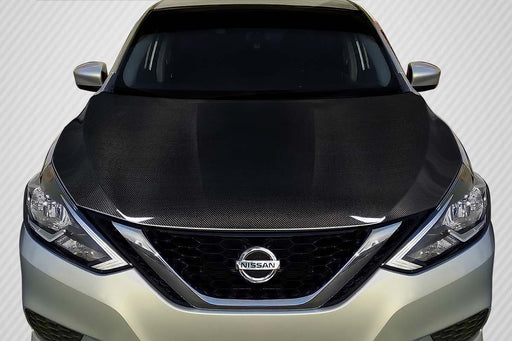 2017-2019 Nissan Sentra Carbon Creations OEM Look Hood - 1 Piece