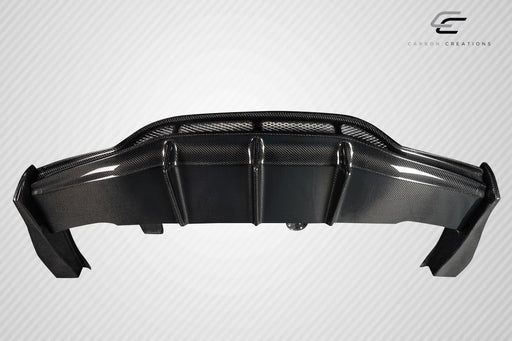 2015-2020 Mercedes C Class W205 Carbon Creations Weaver Sport Rear Diffuser - 3 Pieces