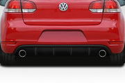 2010-2014 Volkswagen Golf GTI Duraflex Krone Rear Diffuser - 1 Piece