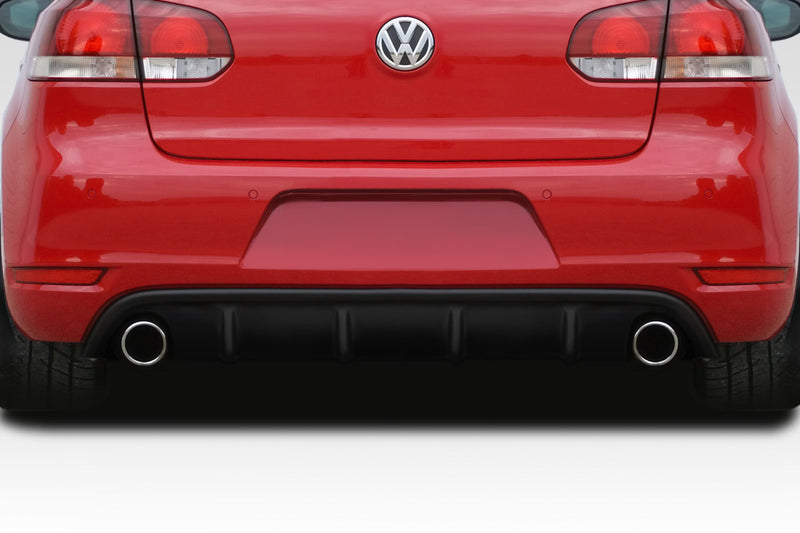 2010-2014 Volkswagen Golf GTI Duraflex Krone Rear Diffuser - 1 Piece