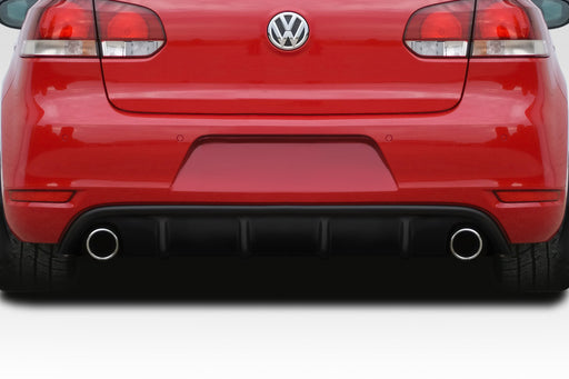 2010-2014 Volkswagen Golf GTI Duraflex Krone Rear Diffuser - 1 Piece