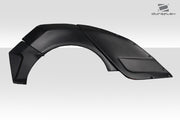 2016-2021 Honda Civic HB Duraflex Speedster Widebody Rear Fender Flares - 6 Pieces