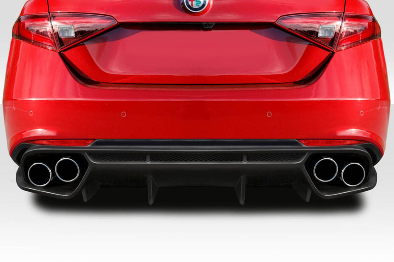 2017-2025 Alfa Romeo Giulia Duraflex Garda Rear Diffuser - 1 Piece