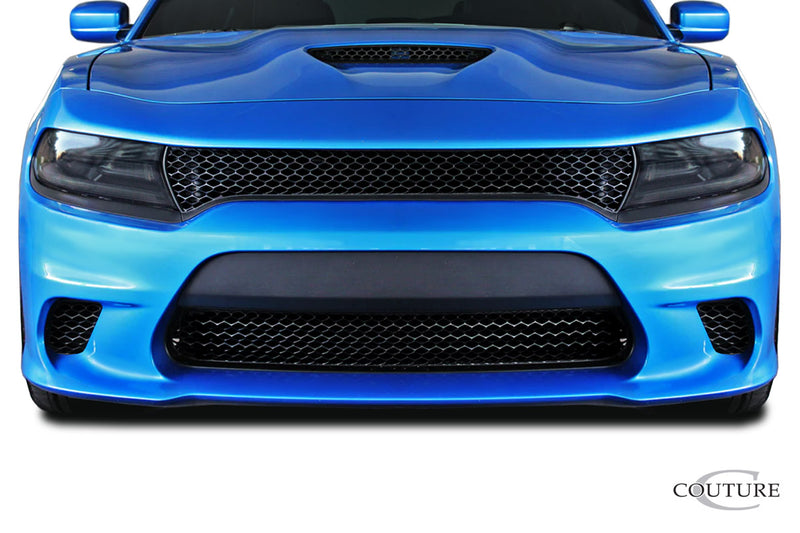 2015-2021 Dodge Charger Couture Polyurethane Hellcat Look Front Bumper Cover - 1 Piece