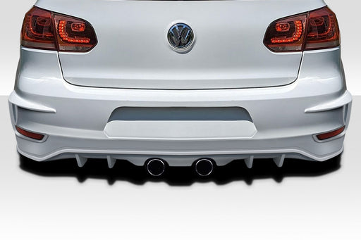 2010-2014 Volkswagen Golf GTI Duraflex R400 Look Rear Bumper Cover - 1 Piece