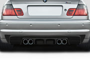 2000-2006 BMW 3 Series M3 E46 2DR Duraflex GT Tune Rear Diffuser- 1 Piece