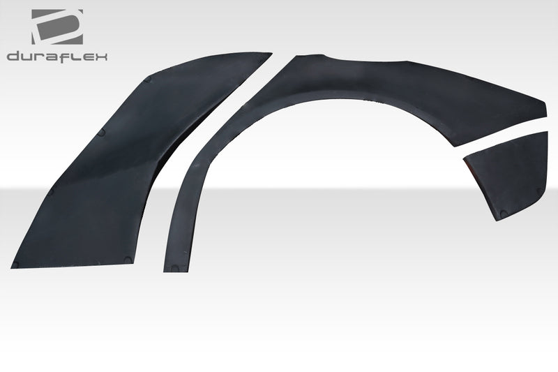 2014-2015 Mercedes CLA Class C117 CLA45 Duraflex Facta Rear Fender Flares - 6 Pieces