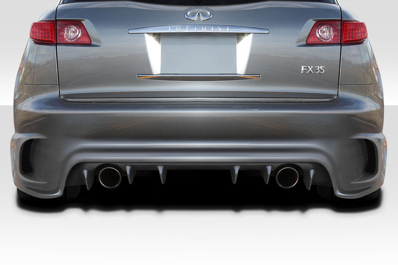2003-2008 Infiniti FX35 FX45 S50 Duraflex Samba Rear Bumper Cover - 1 Piece