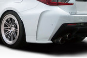 2015-2019 Lexus RC-F Duraflex Alpha Rear Lip Add On Spoilers - 2 Pieces