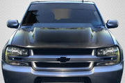 2002-2008 Chevrolet Trailblazer Carbon Creations Cowl  Hood - 1 Piece