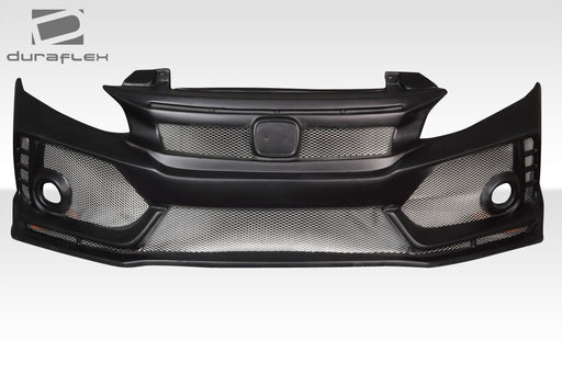 2012-2015 Honda Civic 4DR Duraflex FK8 Type R Look Front Bumper Cover - 1 Piece