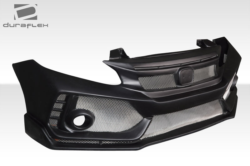 2012-2015 Honda Civic 4DR Duraflex FK8 Type R Look Front Bumper Cover - 1 Piece