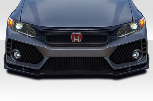 2012-2015 Honda Civic 4DR Duraflex FK8 Type R Look Front Bumper Cover - 1 Piece