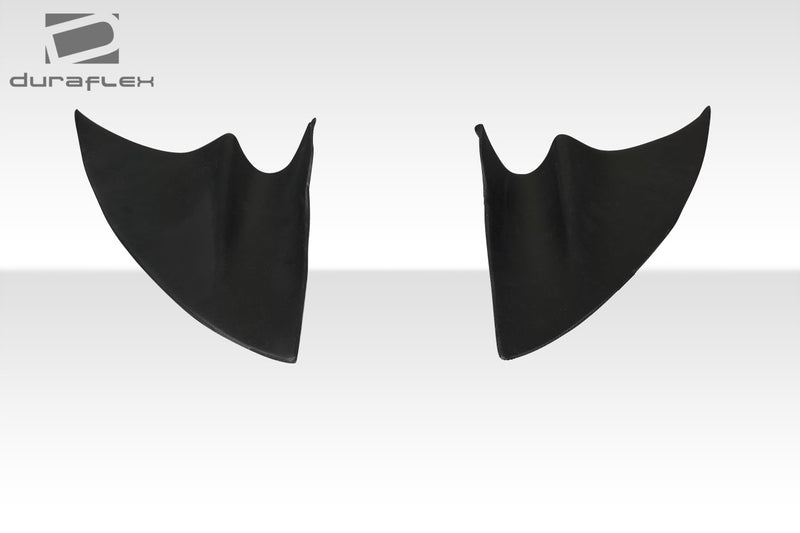 2012-2017 Hyundai Veloster Turbo Duraflex Minda Rear Hatch Add Ons - 2 Pieces