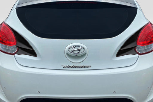 2012-2017 Hyundai Veloster Turbo Duraflex Minda Rear Hatch Add Ons - 2 Pieces