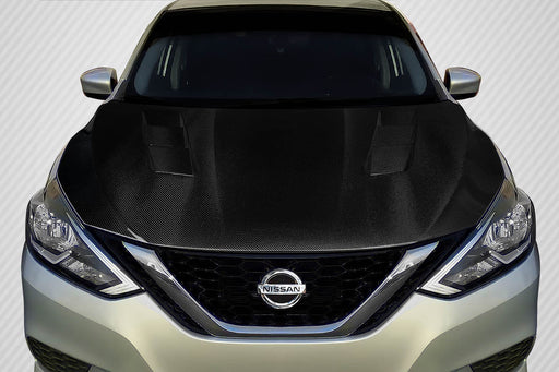 2016-2019 Nissan Sentra Carbon Creations JS Hood - 1 Piece
