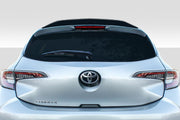 2019-2023 Toyota Corolla Hatchback Duraflex Tapa Rear Roof Wing Spoiler - 1 Piece