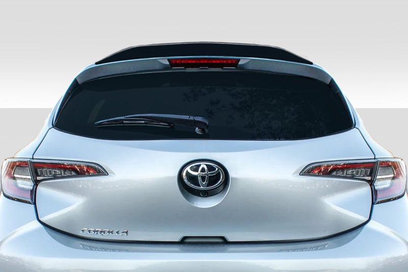 2019-2023 Toyota Corolla Hatchback Duraflex Tapa Rear Roof Wing Spoiler - 1 Piece