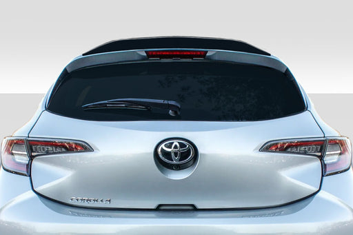 2019-2023 Toyota Corolla Hatchback Duraflex Tapa Rear Roof Wing Spoiler - 1 Piece