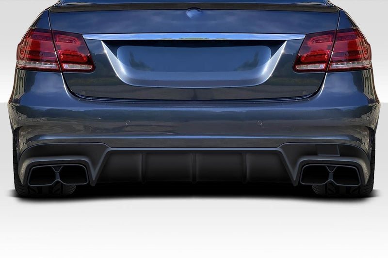2014-2016 Mercedes E Class W212 Duraflex Twiller Rear Diffuser - 1 Piece