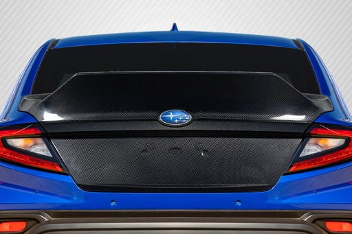 2022-2024 Subaru WRX Carbon Creations Duckbill Rear Trunk - 1 Piece