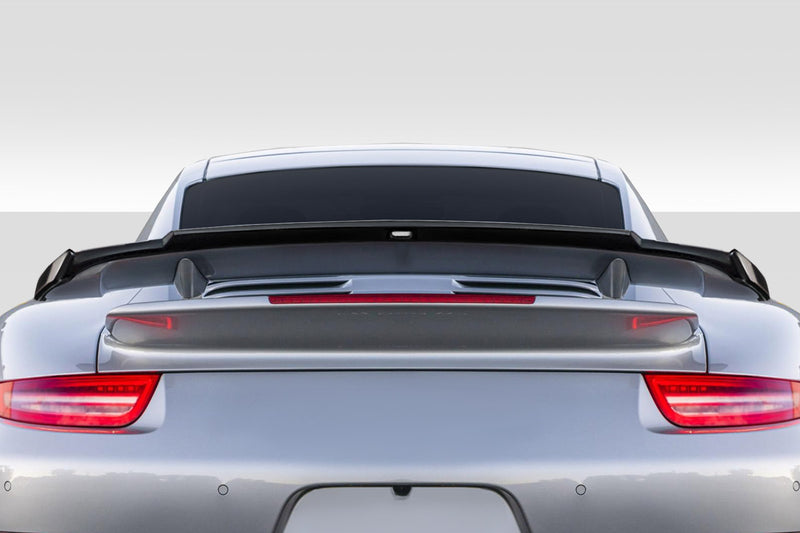 2014-2019 Porsche 991 Turbo Duraflex Raven Rear Wing Spoiler Extension - 1 Piece