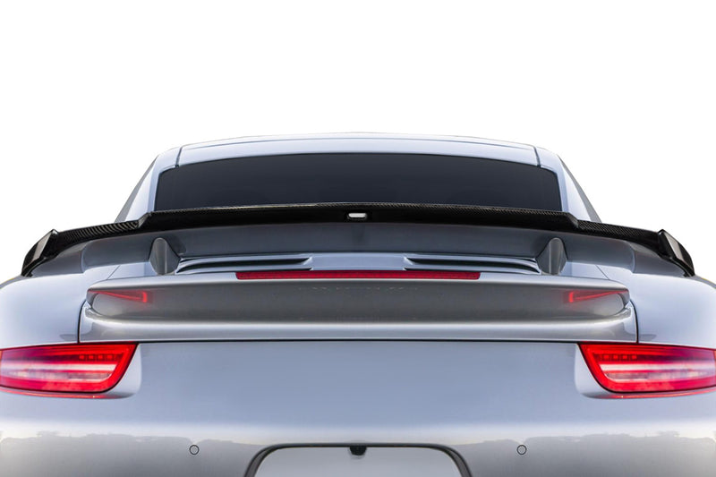 2014-2019 Porsche Turbo Carbon Creations Raven Rear Wing Spoiler Extension - 1 Piece 