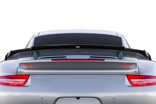 2014-2019 Porsche Turbo Carbon Creations Raven Rear Wing Spoiler Extension - 1 Piece 