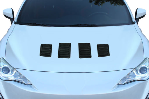 Universal Carbon Creations Vega Hood Air Vent Ducts - 8 Pieces