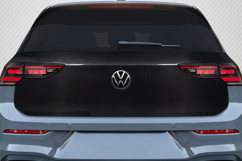 2022-2023 Volkswagen Golf GTI Carbon Creations OEM Look Rear Hatch - 1 Piece