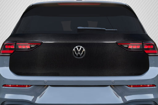 2022-2023 Volkswagen Golf GTI Carbon Creations OEM Look Rear Hatch - 1 Piece