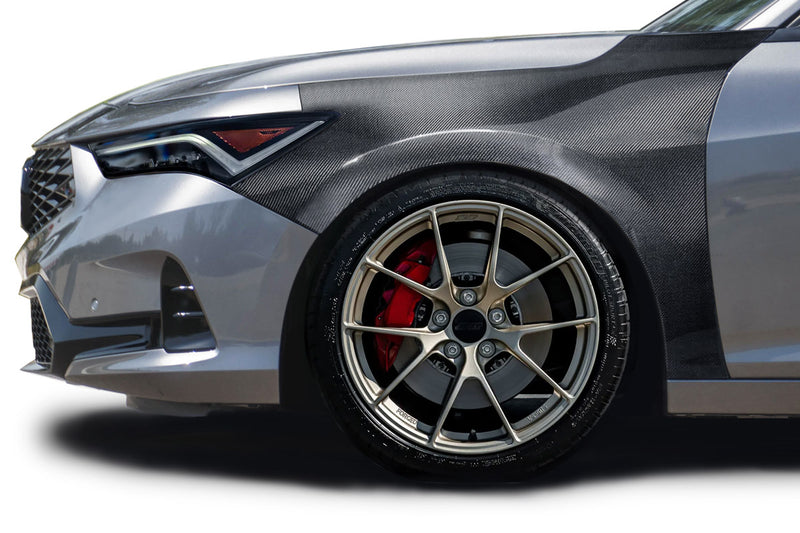 2022-2023 Acura Integra Carbon Creations OEM Look Front Fenders - 2 Pieces  