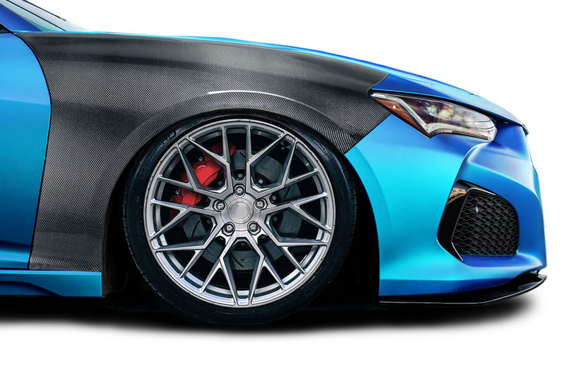 2021-2023 Acura TLX Carbon Creations OEM Look Front Fenders - 2 Pieces