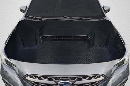 2022-2024 Subaru WRX Carbon Creations Vorin Hood - 1 Piece