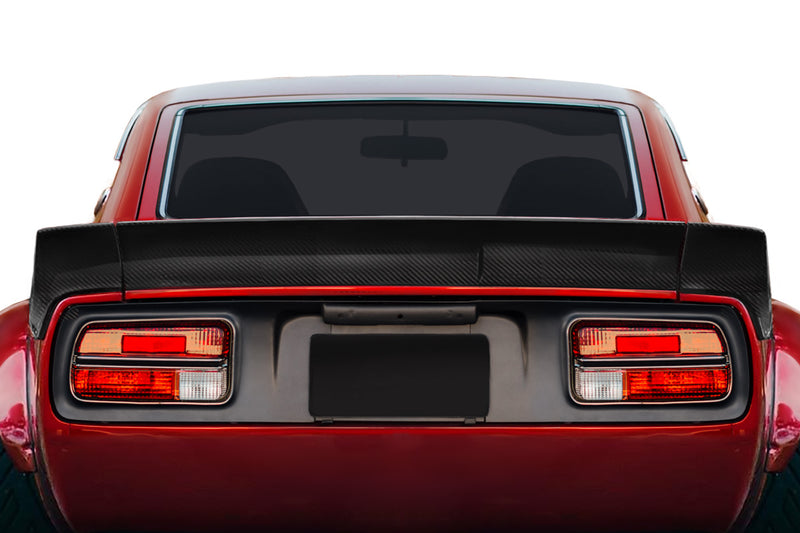1970-1978 Nissan 240Z 260Z 280Z 2DR Carbon Creations Shakotan Rear Wing Spoiler - 3 Pieces