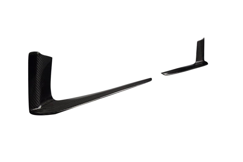 2020-2022 Porsche Carrera 911 992 Carbon Creations Phoenix Front Bumper Air Guide - 2 Pieces (S)